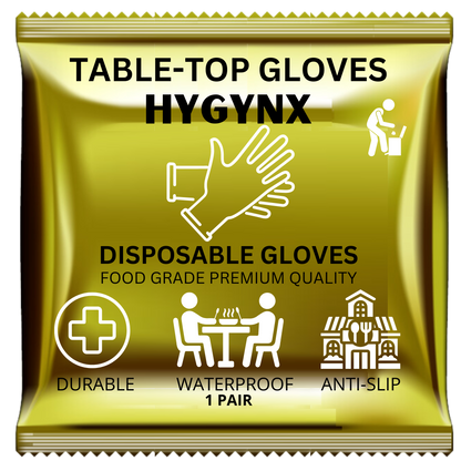 Table Top Dinning Gloves, Individually Wrapped